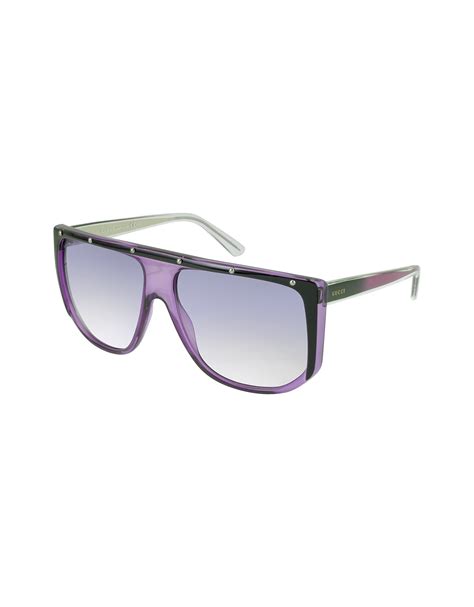 gucci sunglasses women purple|purple clear gucci sunglasses.